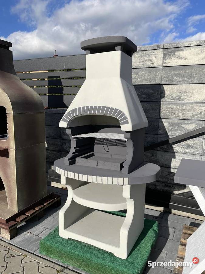 Grill betonowy węglowy Kronos K2 do ogrodu Górno