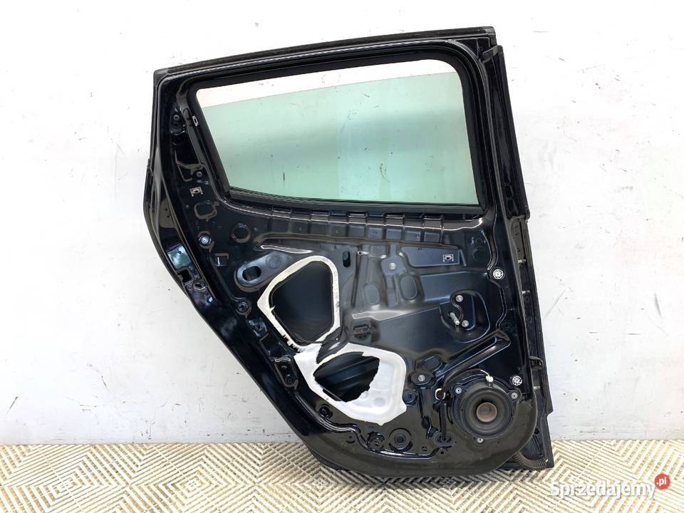 DRZWI LEWY TYŁ RENAULT CLIO IV Hatchback CZARNY Drzwi