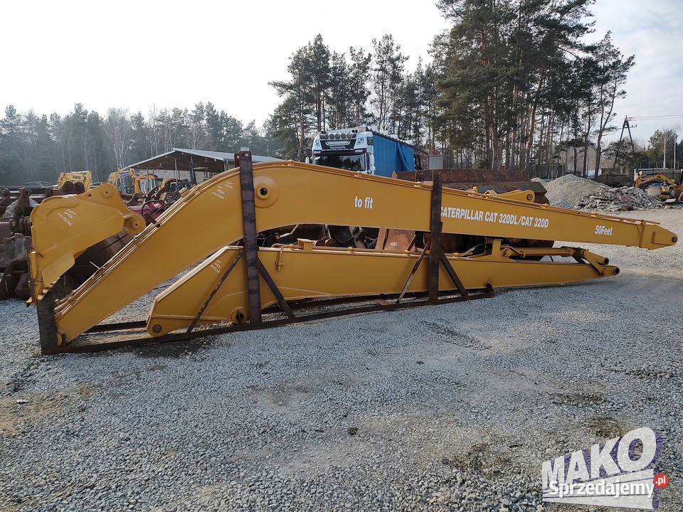 NOWE ramię 50ft 155m long reach do koparki Osprzęt roboczy Ostrowiec Świętokrzyski