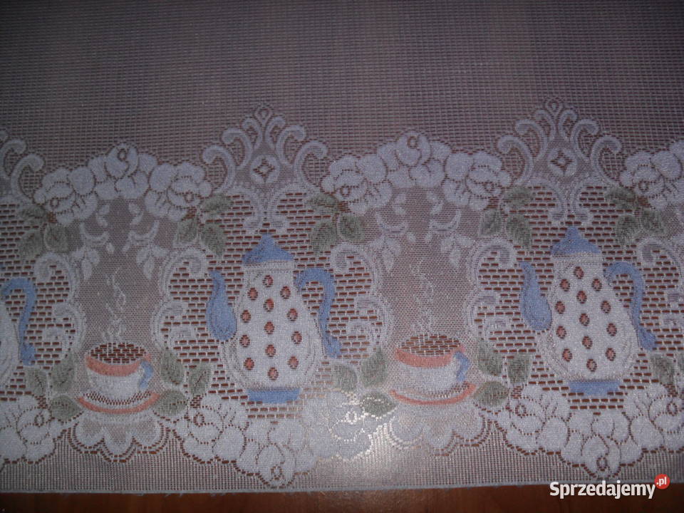 zazdroska krótka firanka 75 biała