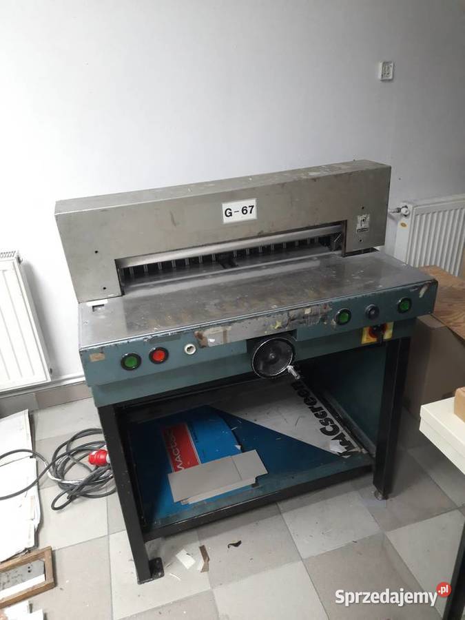Gilotyna do papieru Grafmasz G67 Konin