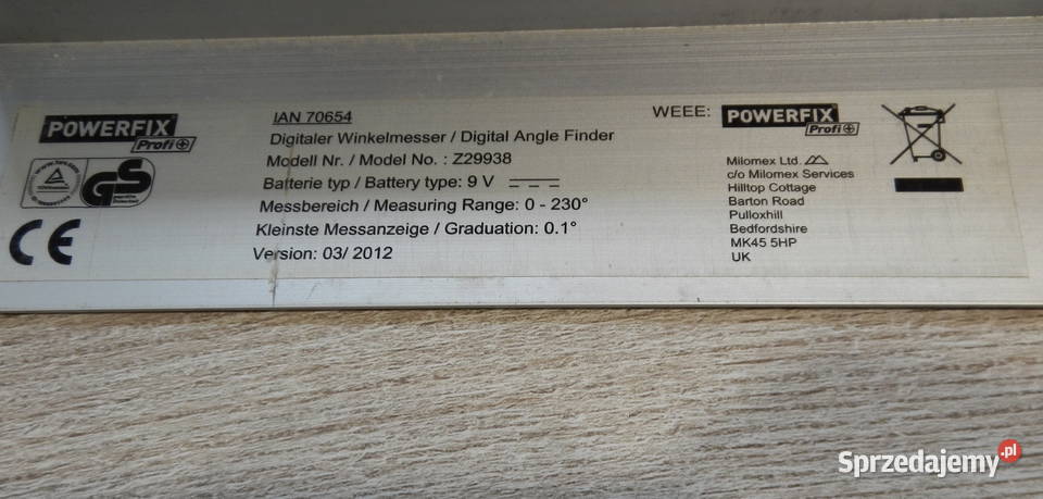Poziomica Powerfix Z29938 Leżajsk