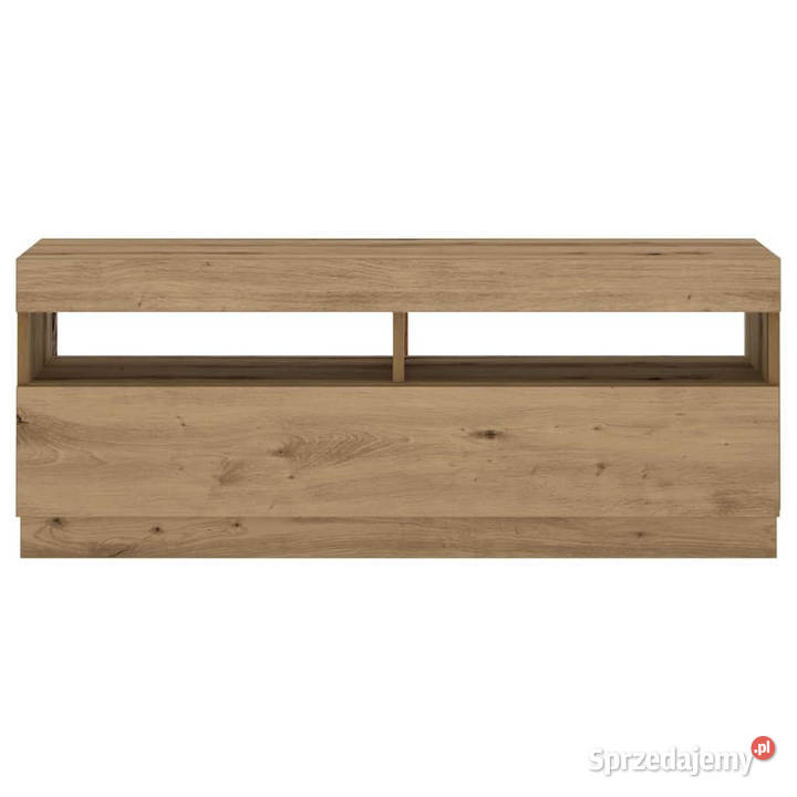 Szafka pod TV z oświetleniem LED dąb artisan Warszawa sprzedam