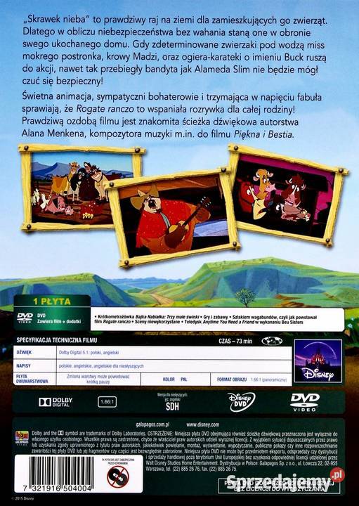 ROGATE RANCZO ZACZAROWANA KOLEKCJA DISNEY