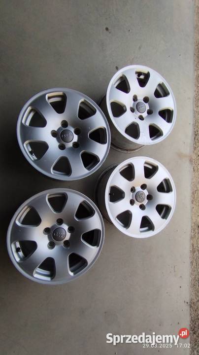 Alufelgi 15 audi seat skoda 5x112 Łyszkowice