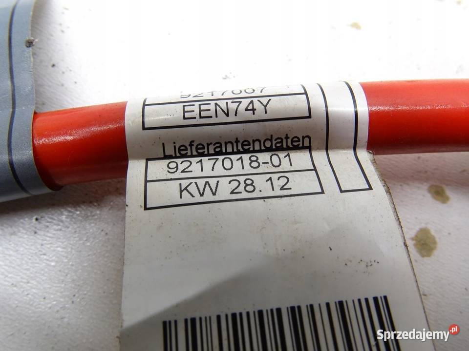KLEMA PLUSOWA PIROTECHNICZNA 9217018 BMW E81 E82 małopolskie sprzedam