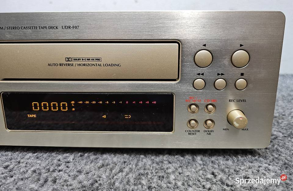 Magnetofon kasetowy DENON UDRF07 wysyłka Magnetofony małopolskie Kraków sprzedam