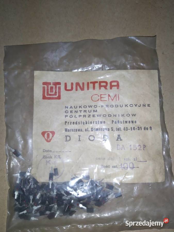 Dioda BA 152 P UNITRA CEMI Szydłowiec