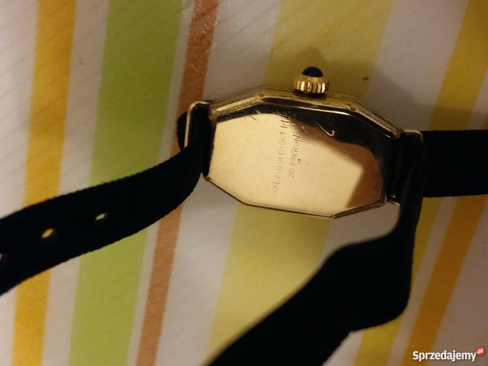 Damski zegarek pozłacany vintage 20 mikron Kraków