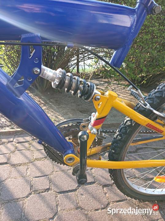 Rower młodzieżowy z amortyzatorami przód tył mazowieckie