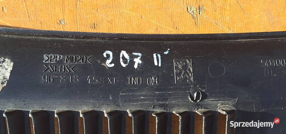 PEUGEOT 207 PODSZYBIE 96818458XT sprzedam