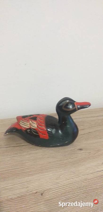 Drewniana kaczka łódzkie Przedbórz