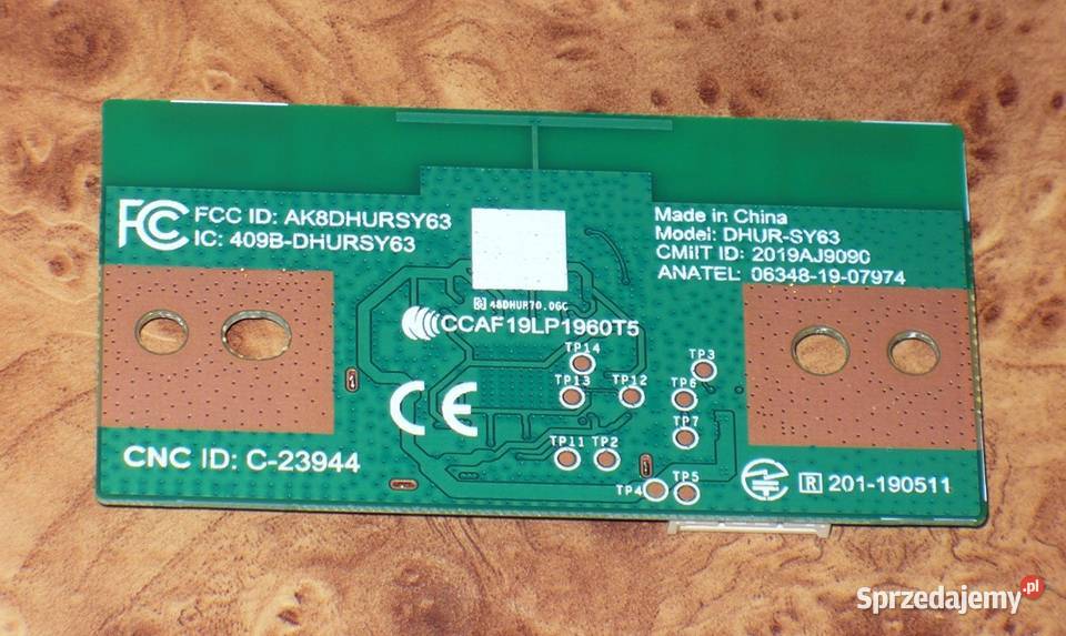 Moduł WiFi DHURSY63 100541911 TV Sony KE65XH8096 Lublin