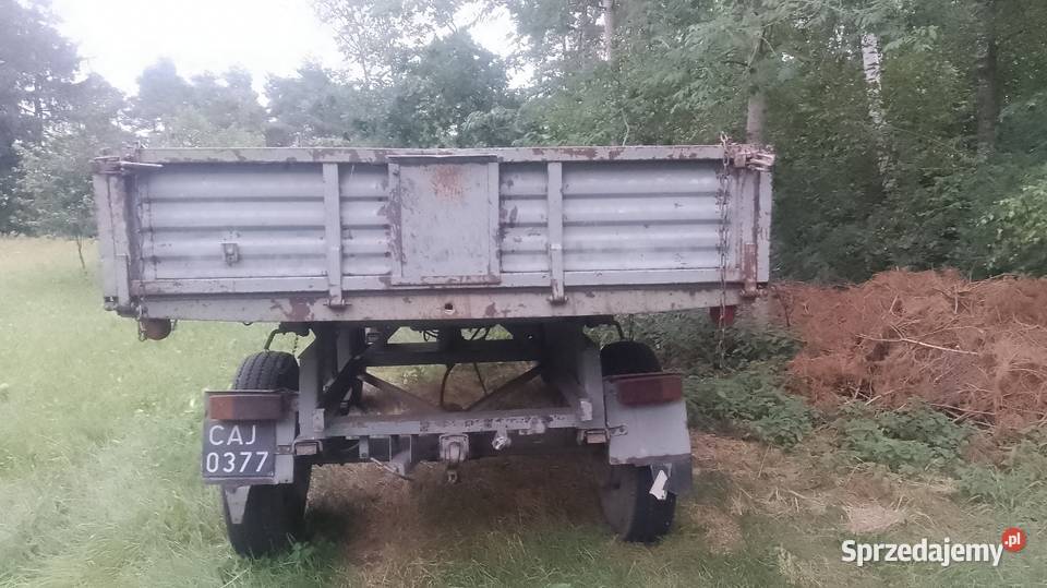Przyczepa Autosan D55 z nadstawkami 50 pierwszy Rolnictwo Siedlce