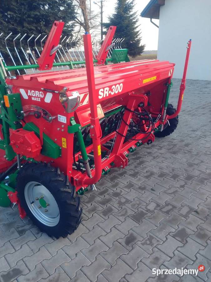 AgroMasz Redlice stopkowe Siewnik do zboża SR300 Agromasz Wszachów sprzedam