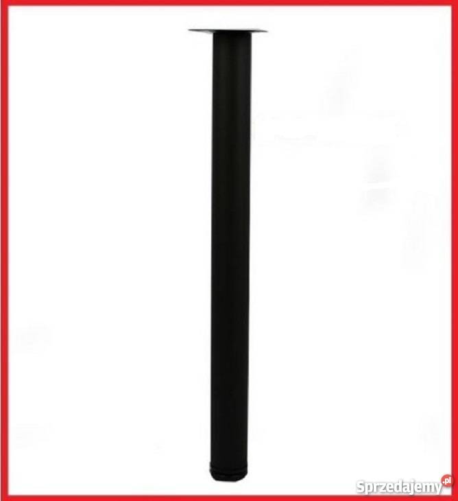 NOGA DO STOŁU H820840 CZARNA STOŁ MOCNA GŁOWICA Radomsko