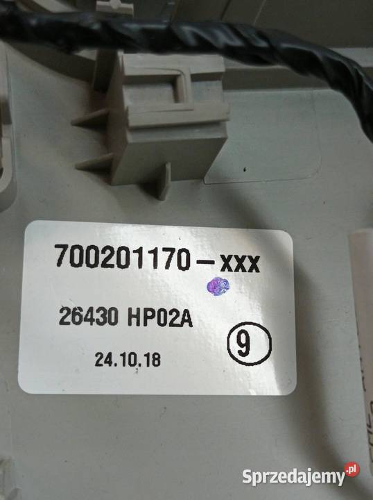 LAMPKA PODSUFITKI J11 LIFT 700201170 Nissan