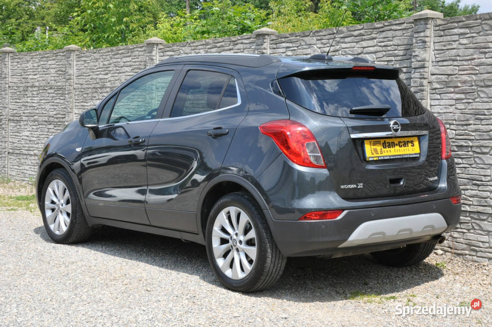 Opel Mokka X 14 140 LED Półskóra Navi Kamera I podgrzewane fotele Dąbrowa Górnicza