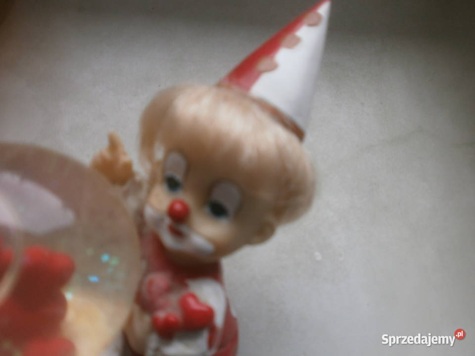 Kula śnieżna Klaun serduszka Zielona Góra