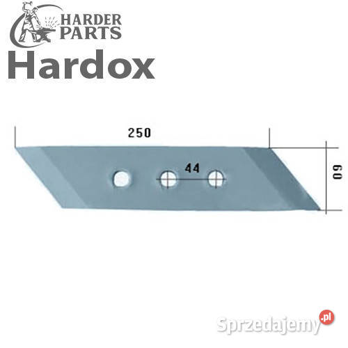 Dłuto 100hektarów HARDOX MP350L części do pługa Suwałki