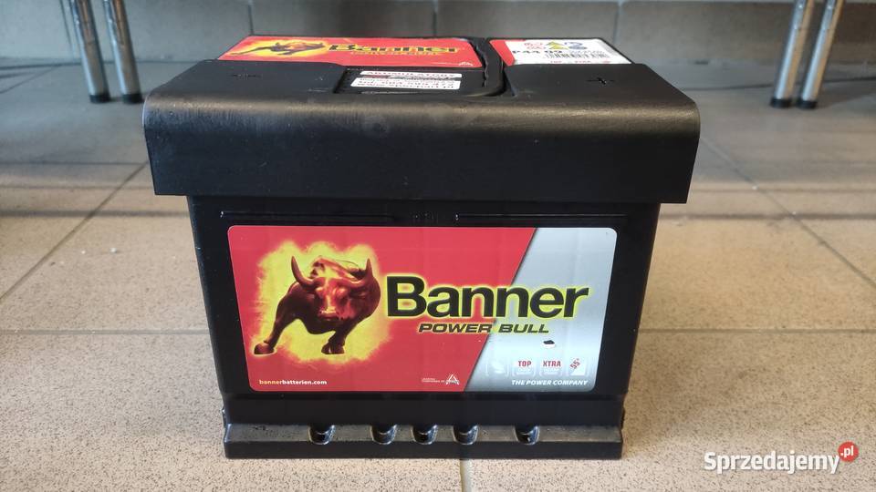 Akumulator Banner Power Bull 44Ah 420A EN PRAWY Części samochodowe Białystok