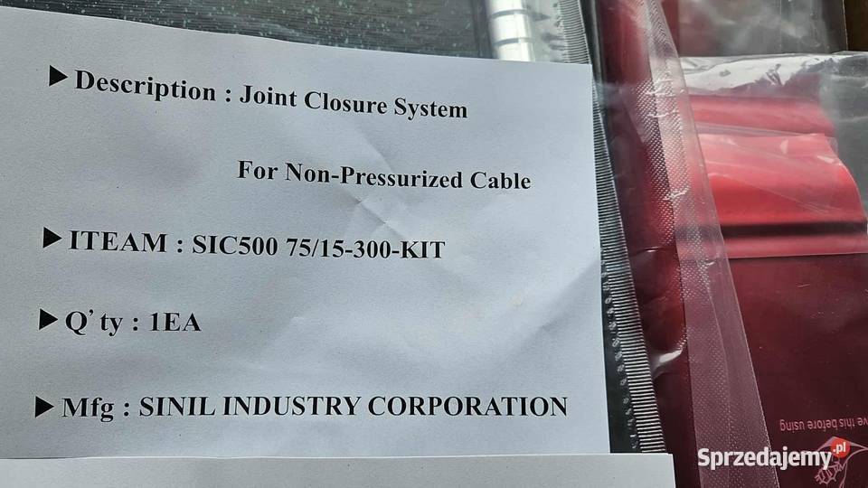 Osłona termokurczliwa XAGA500 7515300 Tarczyn