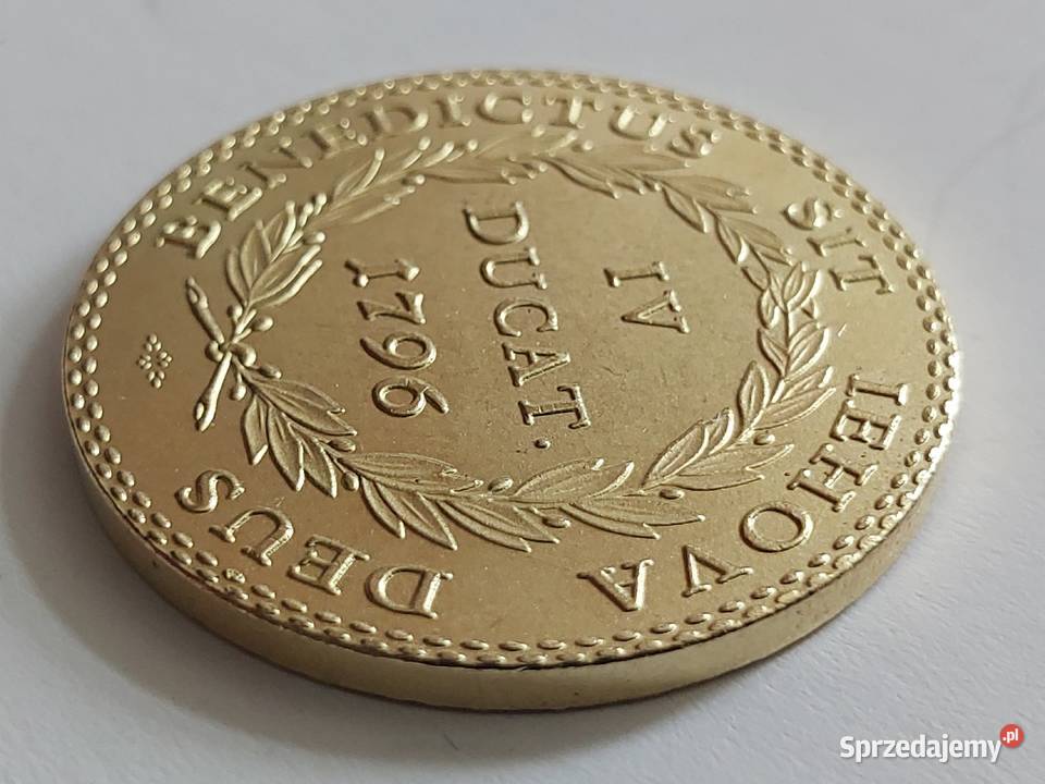 Dukat 1796 Imię Boga IEHOVA dolnośląskie