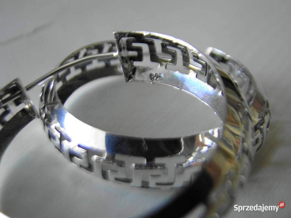 Zjawiskowe kolczyki srebro 925 Biżuteria sprzedam