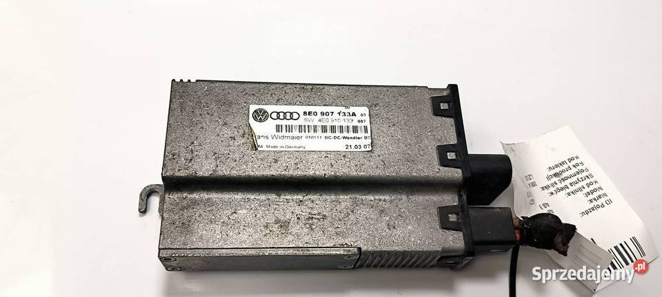 MODUŁ AUDI A8 D3 8E0907133A kujawsko-pomorskie Lipno