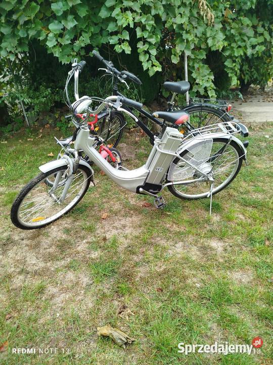 Rowerem elektryczny z manetką Dąbie