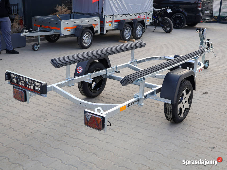 TEMARED JET przyczepka podłodziowa do transportu