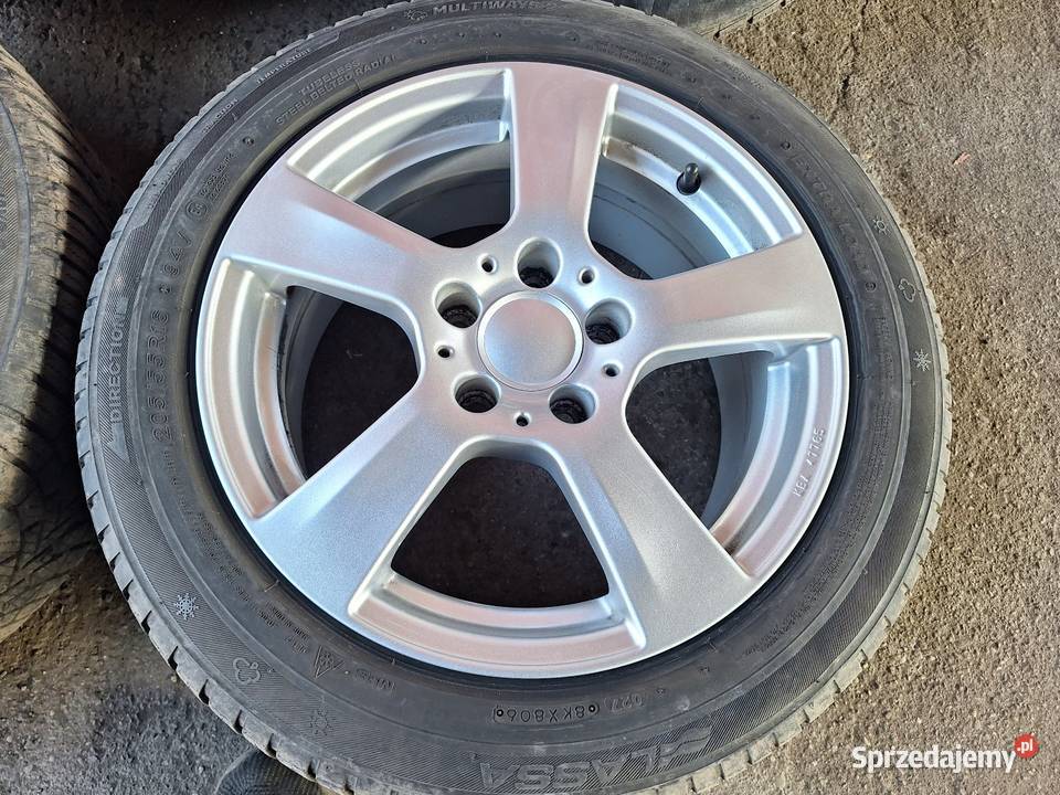 Alufelgi 5x112 16 ET455 Audi MERCEDES koła Średnica 16" Choceń