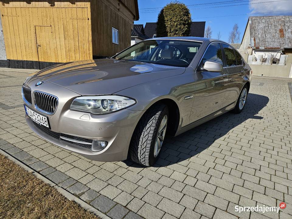 Bmw f10 xdrive benzyna 245 bezwypadkowa tempomat Lipnica Mała