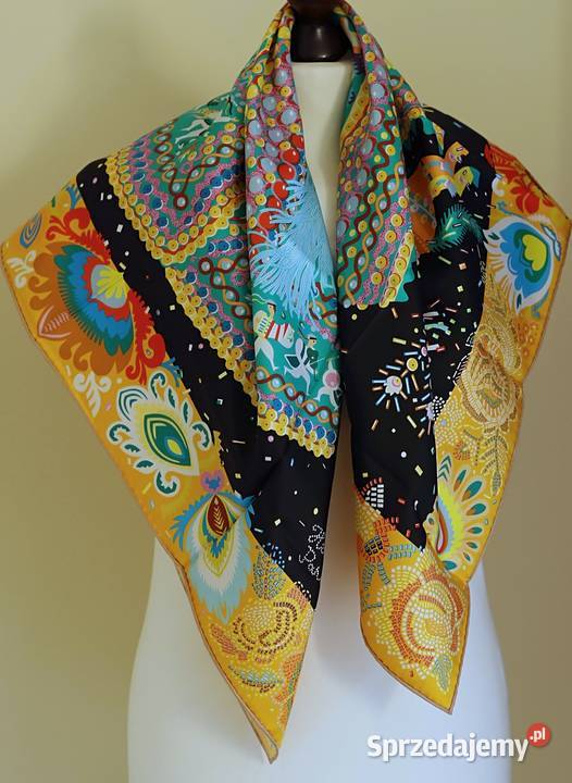 Hermes Paris apaszka twill silk Dla kobiet sprzedam