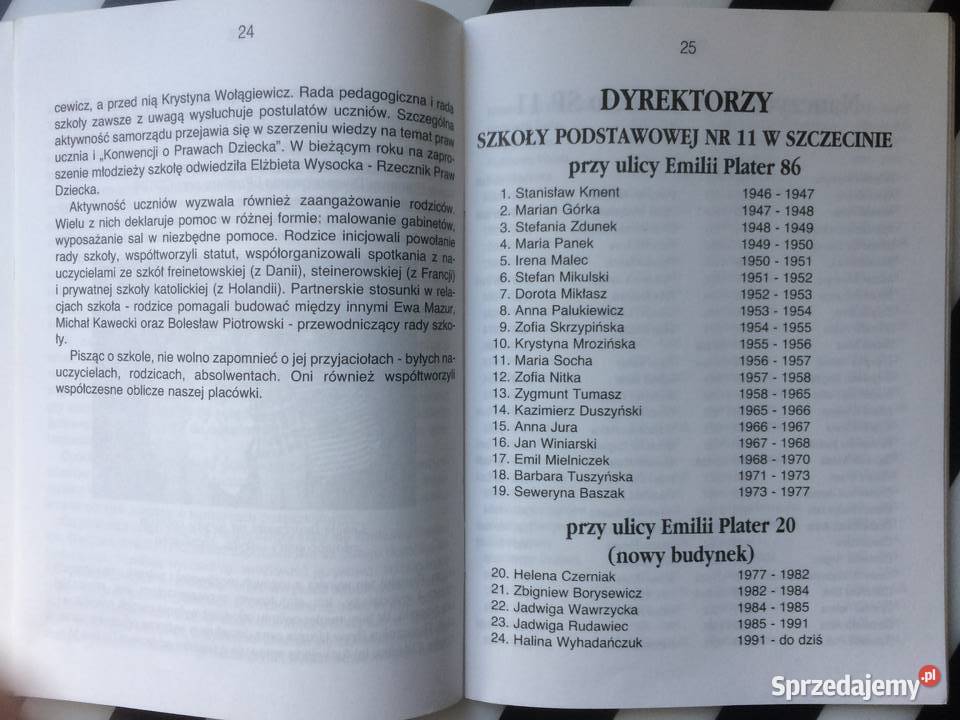 3670 Złoty Jubileusz Publicznej SP 11 Im Unicef zachodniopomorskie Szczecin