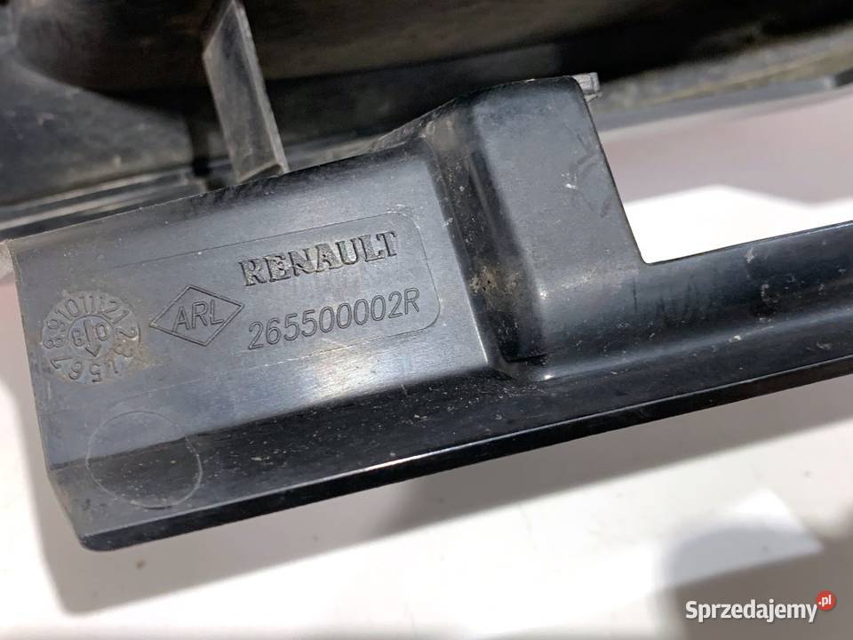 LAMPA PRAWY TYŁ RENAULT LAGUNA III 265500002R osobowe podkarpackie
