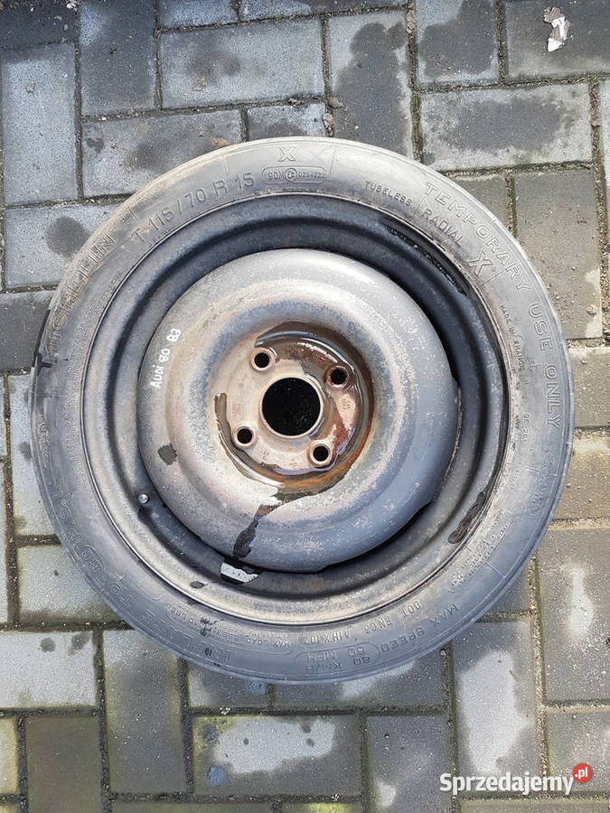 AUDI 80 B3 B4 KOLO DOJAZDOWE ZAPAS 433601025A Turek
