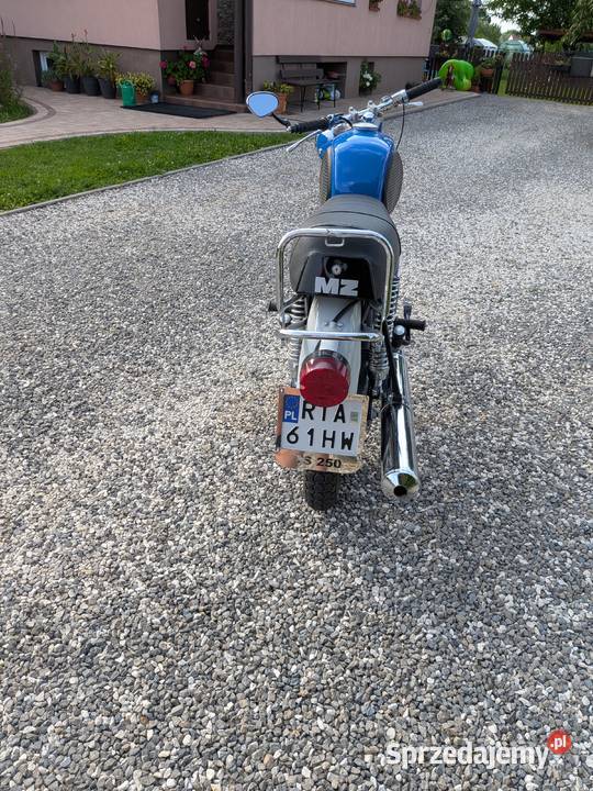 MZ Ts 250 ddr podkarpackie Baranów Sandomierski