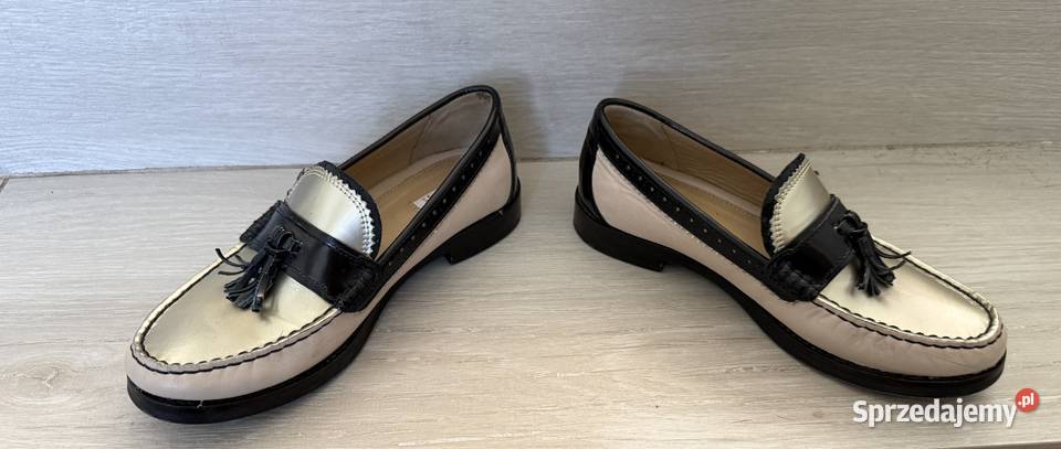 Obuwie damskie mokasyny GEOX r 375 skóra Moda i Styl Łódź sprzedam