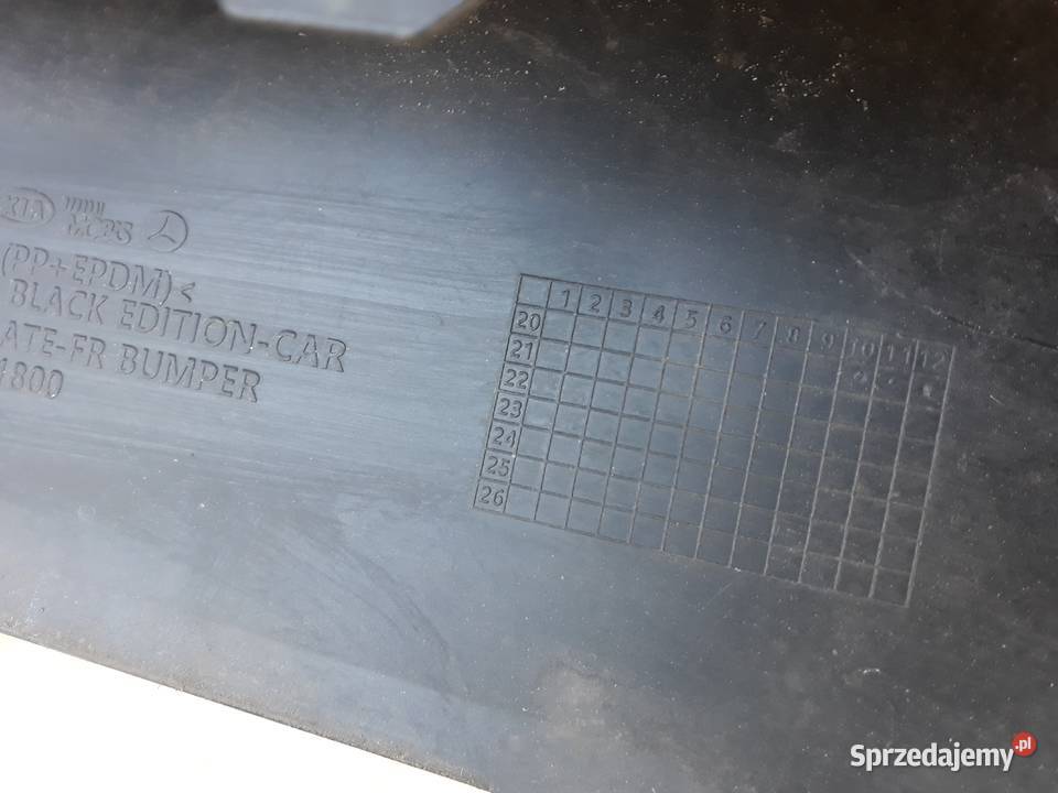 KIA SPORTAGE IV 4 LIFT SPOILER DOKŁADKA PRZÓD wielkopolskie Międzychód