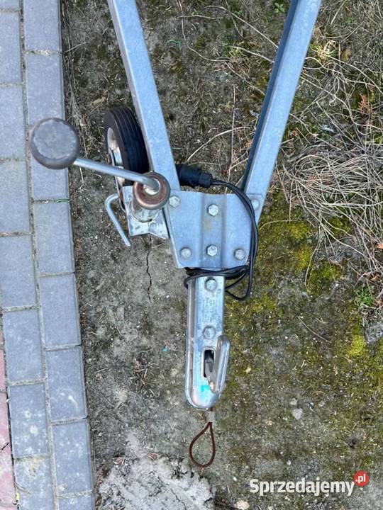 Przyczepka Lekka Dwuosiowa Tandem z Plandeką towarowe mazowieckie Baboszewo