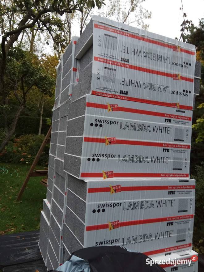 Tanio styropian Swisspor Lambda White 031 o Kraków