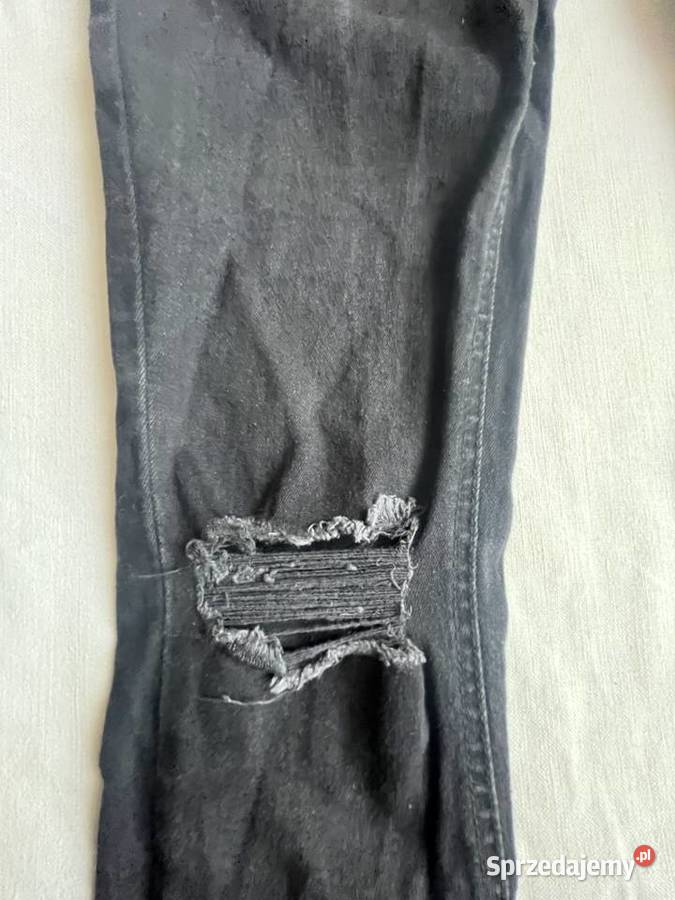 Czarne jeansy CLOSURE skinny rozmiar 34R