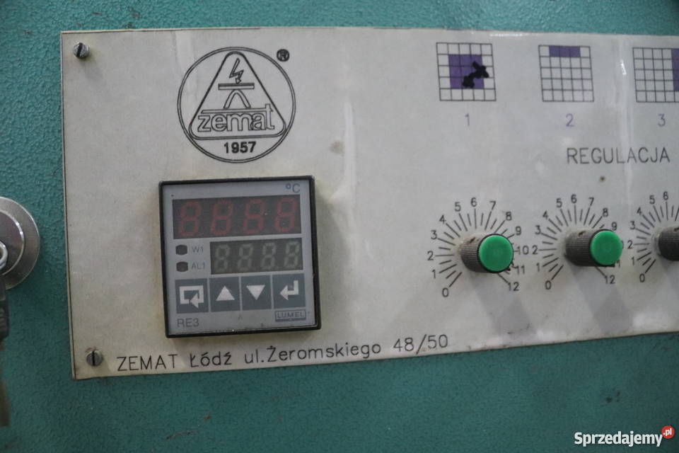 Termoformierka próżniowa Zemat FP3 z 2003 roku mazowieckie Sochaczew