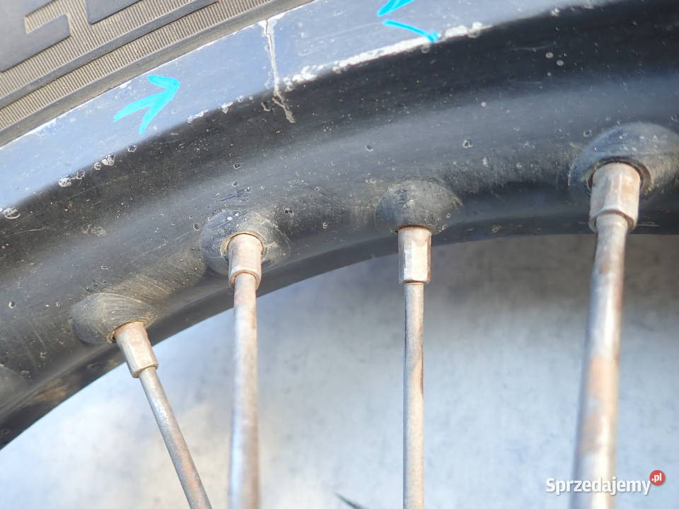Koło Tył 18 x 215 Felga Uszkodzona Husqvarna TE lubuskie Strzelce Krajeńskie