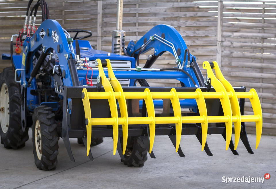 3 CHWYTAK do ładowacza DO DREWNA I GAŁĘZI dowóz Golub-Dobrzyń