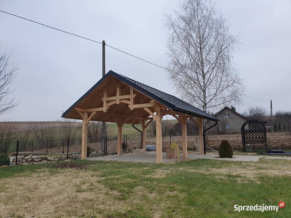 Wiata samochodowa altana garaz lubelskie