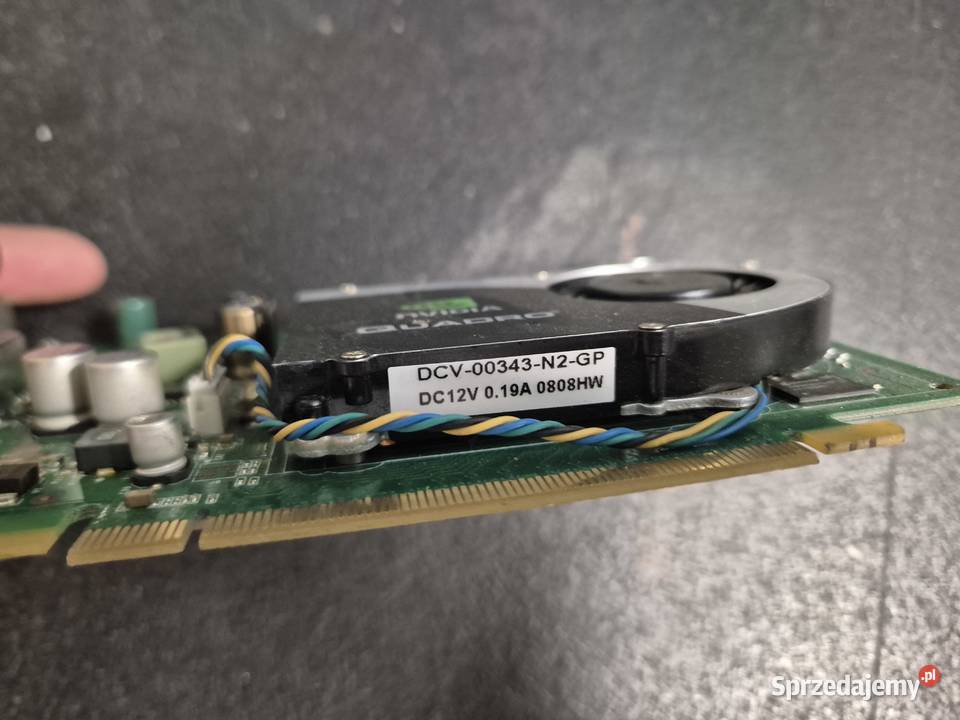 Karta graficzna Nvidia Quadro FX370 256MB Ruda Śląska