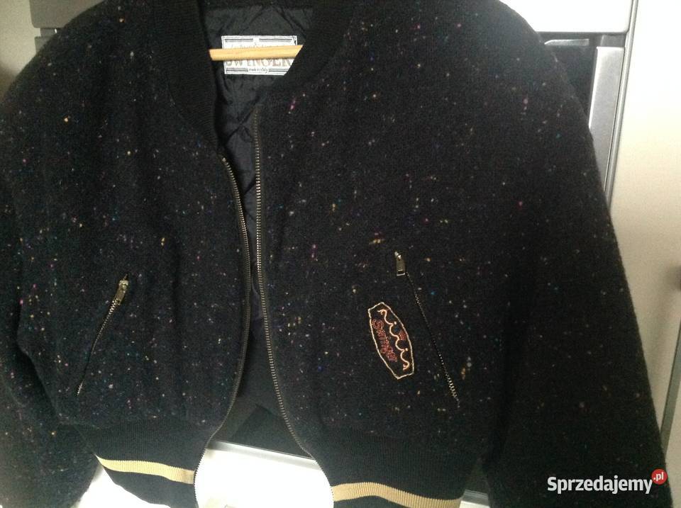 Bomberka Kurtka Damska SWINGER M Made in Italy kolorowy Nowa Sól