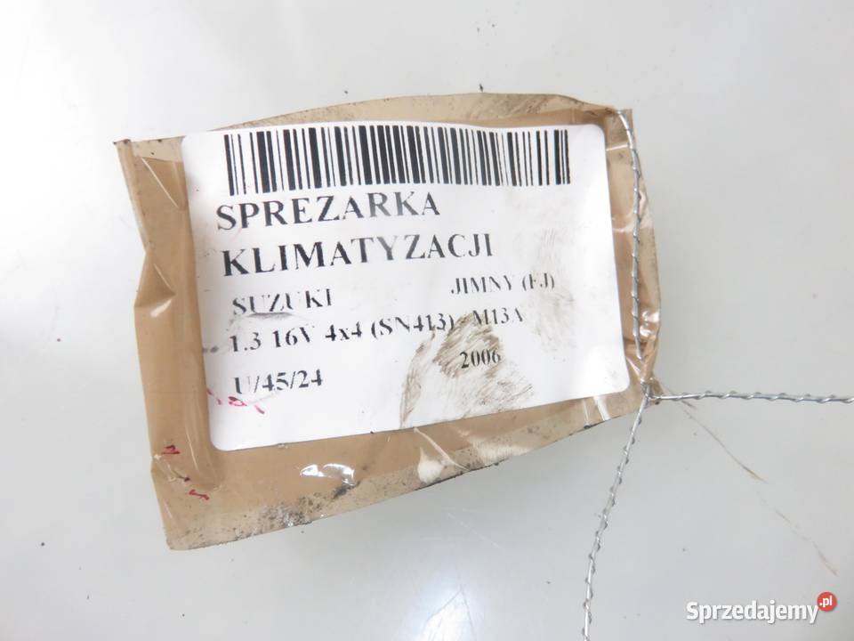 KOMPRESOR KLIMATYZACJI SUZUKI JIMNY 13 16V